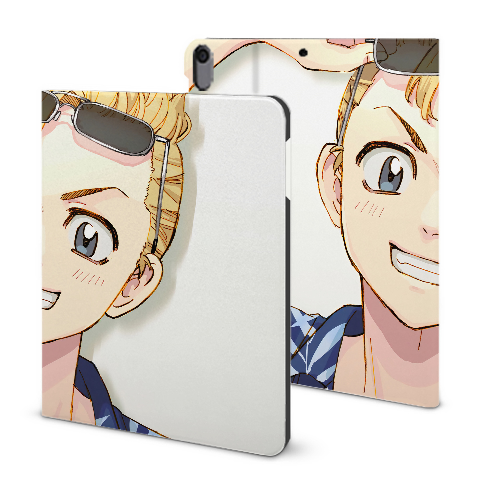 （画像用） 東京リベンジャーズ Tokyo Revengers IPad ケース ブック型 PUレザー TPU 耐衝撃 軽量 薄型 ペン収納なし 全面保護 IPad 各モデル対応